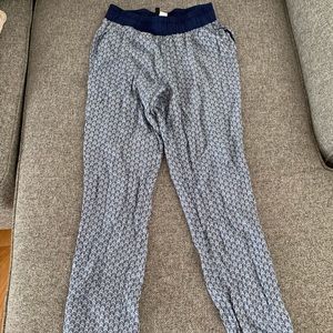 Beautiful blue and white pants !